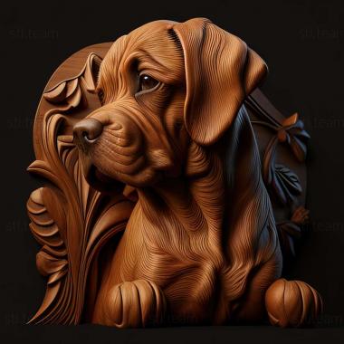 3D model dog (STL)